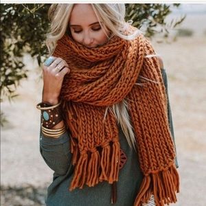 Chunky scarf